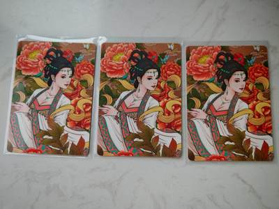 小怪兽卡牌第四十五期 （收拍品  不寄存 消费就送随机裸卡） - 小花瓣裸卡三张
