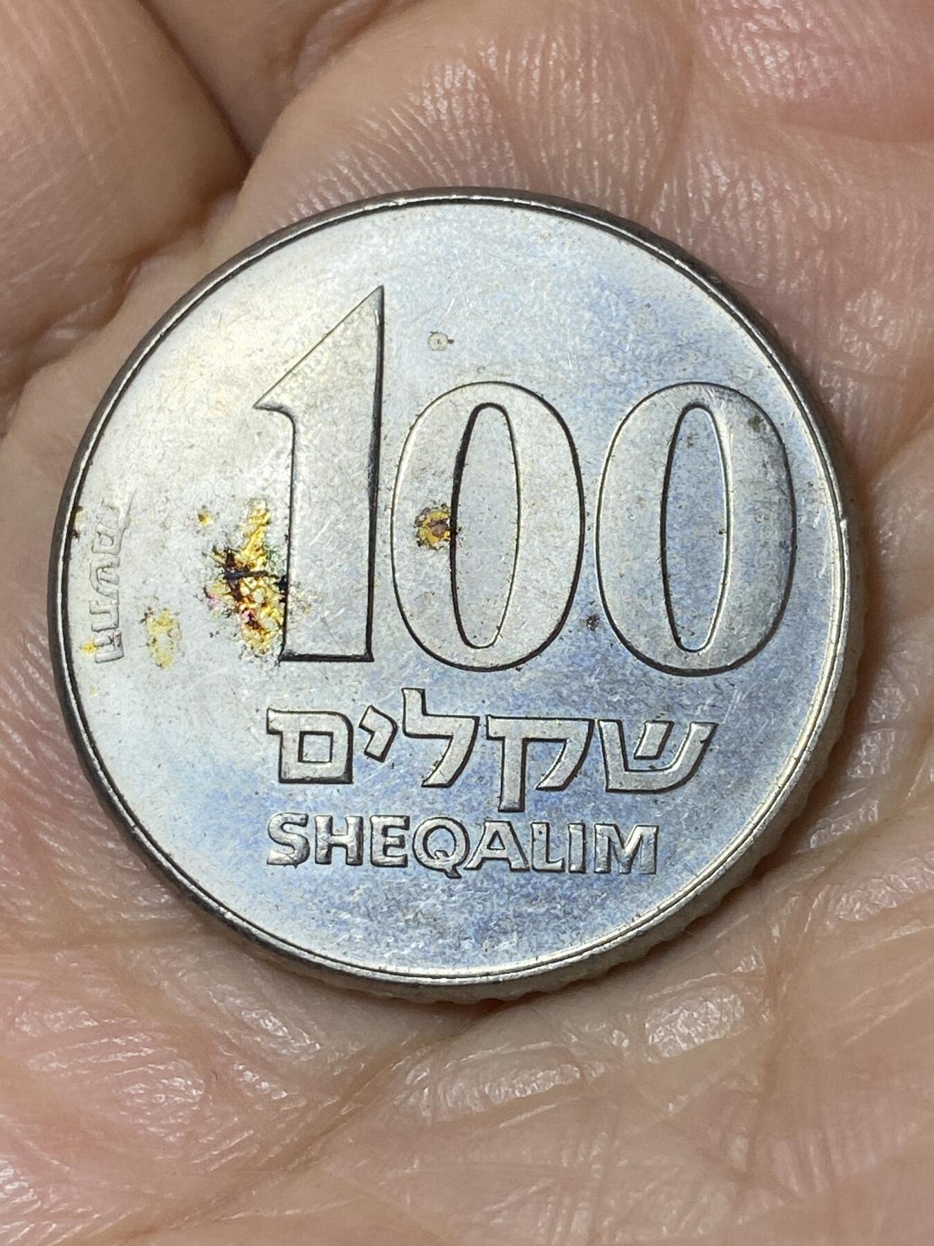 2025年第一百一十场(总第一百三十六场）外国好品散币(免佣金) 以色列🇮🇱100谢克尔