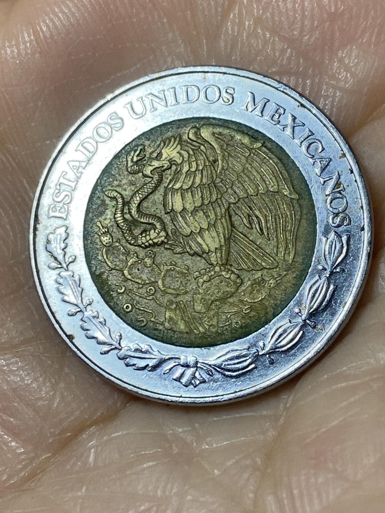 2025年第一百一十场(总第一百三十六场）外国好品散币(免佣金) 墨西哥🇲🇽1999年2比索