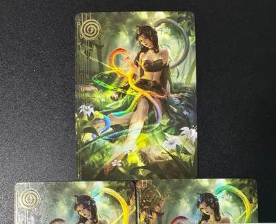 NO.13 好又多金牌大场，每周一站式配齐，方便凑单！（周6晚8点截拍，卖家送拍0抽成！） - 卡颜月色 生肖 蛇 三渐变第三张艺术 彩闪3张
