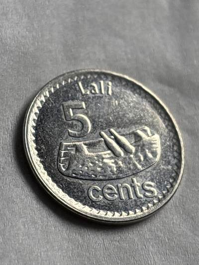 神仙姐姐-中外币专场22 原光好品2014 年斐济 5 分