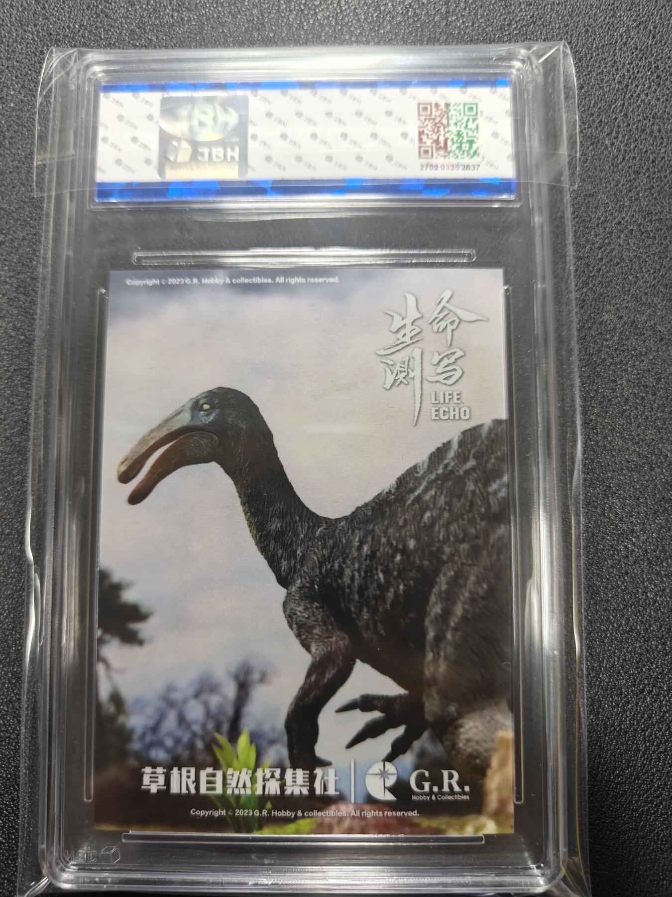 天玑星卡拍第129期《10.16周四截拍》持续收拍收评中 满赠卡需备注 草根自然探集社 北京WF纪念 GRHC《生命测写》系列艺术收藏卡牌 恐手龙 JBH专属标