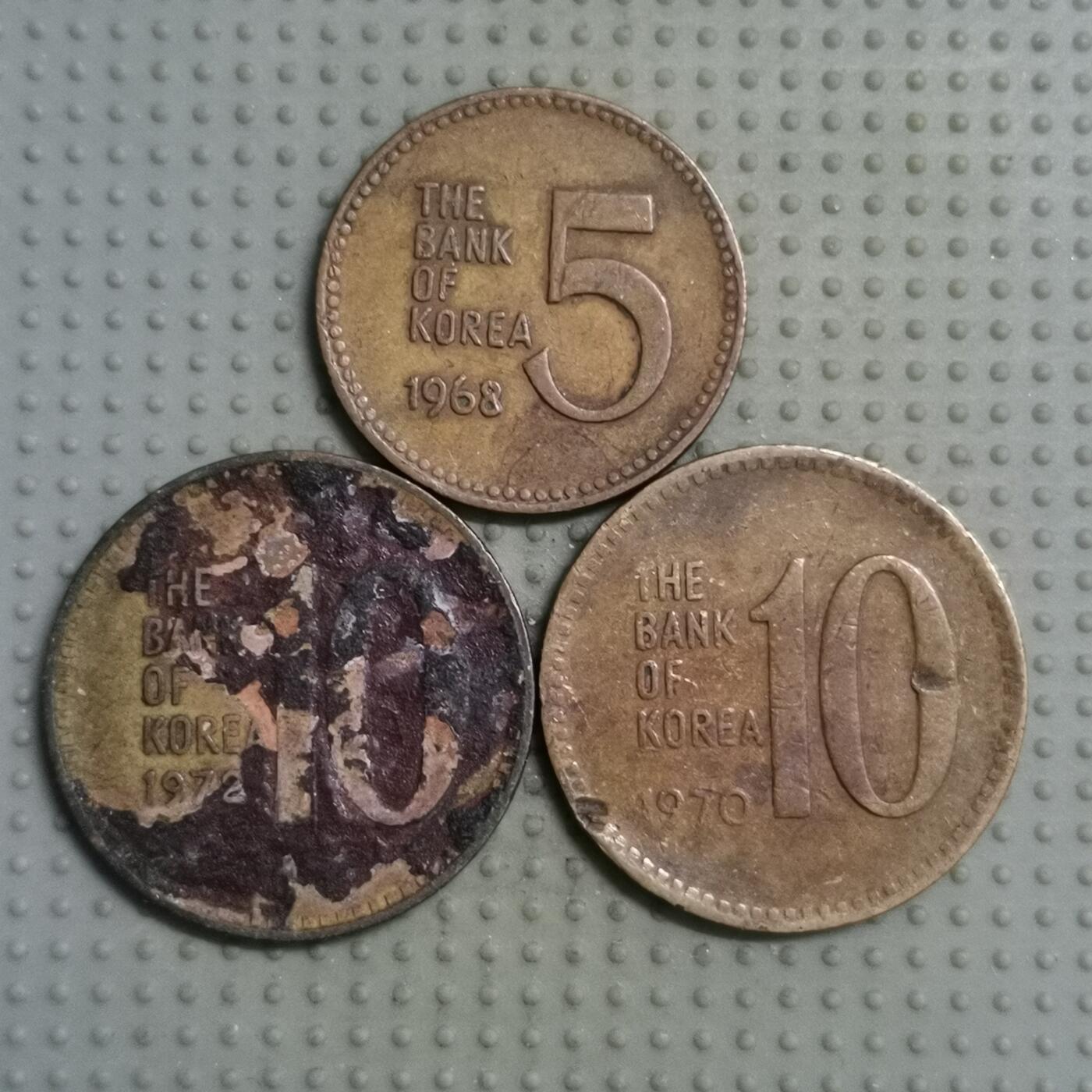 2025年第99场各国散币拍卖（总第99场） 韩国3枚