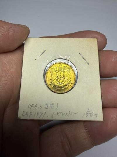 2025年集古藏今外币拍卖第九期-第7场—（总第277拍），可以寄存60天，满160元包邮。 - 1971年叙利亚5皮阿斯特