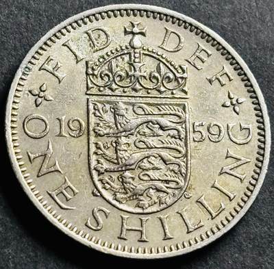 神仙姐姐-中外币专场22 1959 年英国 1 先令