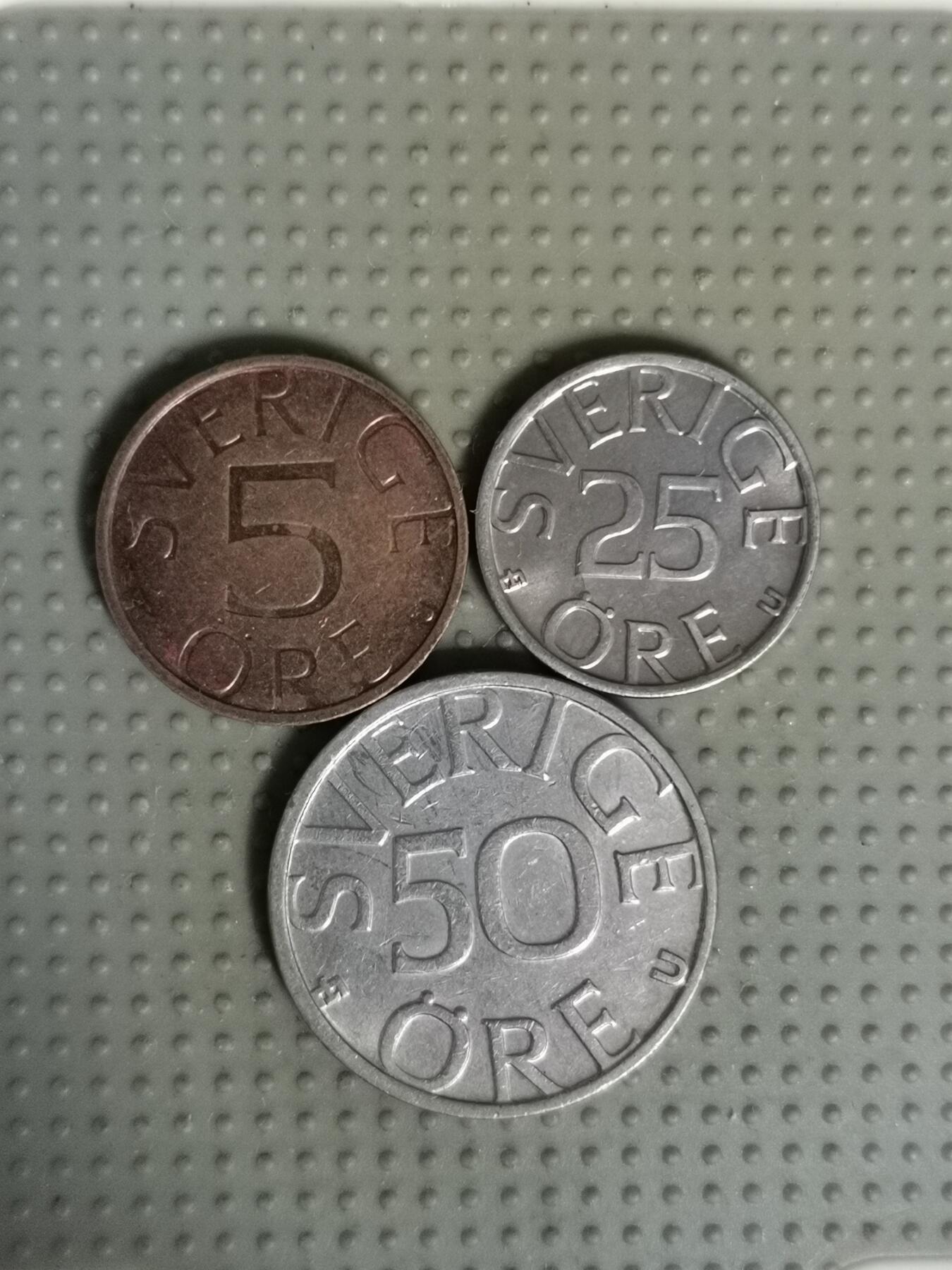 2025年第99场各国散币拍卖（总第99场） 瑞典3枚