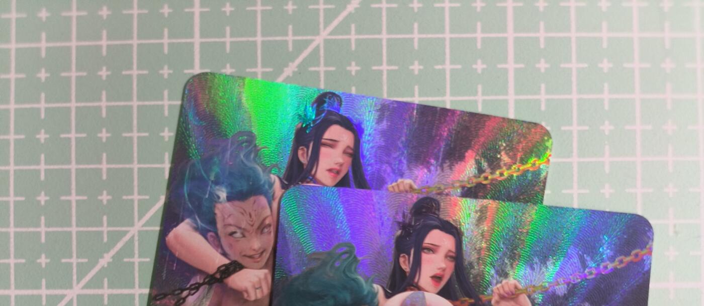 C先生卡牌 第14期 《神州百花谱》《Art系列》《人间传》持续收拍品中... 【彩闪】嘎嘎鸭《断头台》双服饰 艺术卡