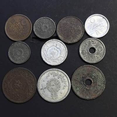 各国硬币第4期 无佣金 - 日本10个
