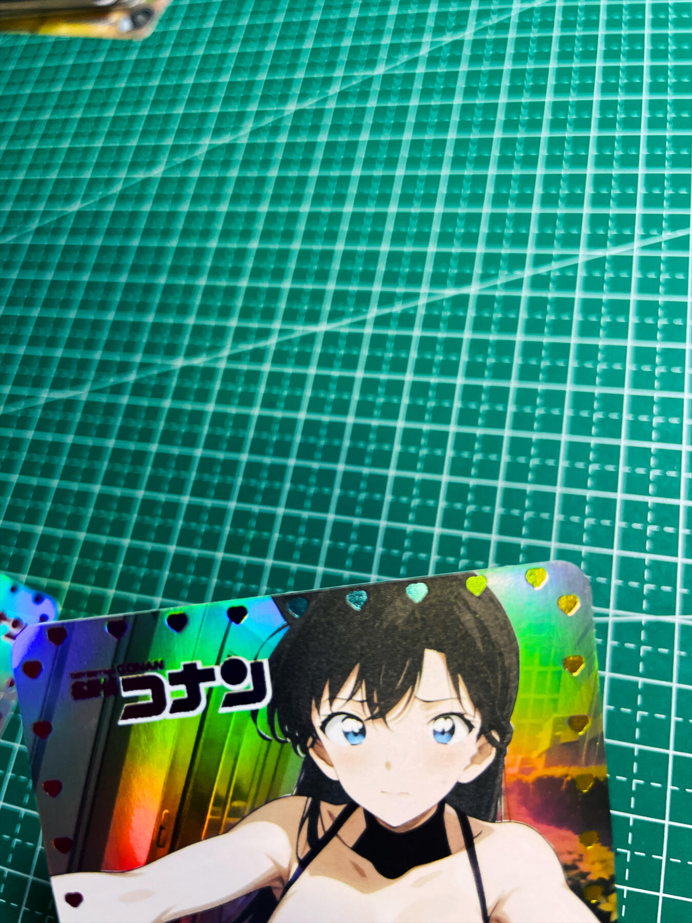 显眼宝34期 佣金1起 10月15日晚22:30截止  嘎嘎鸭卡牌   超级经典老卡系列    名侦探柯南   小兰学院装艺术卡   共1张   彩闪彩印签工艺   小卡尺寸  60*87