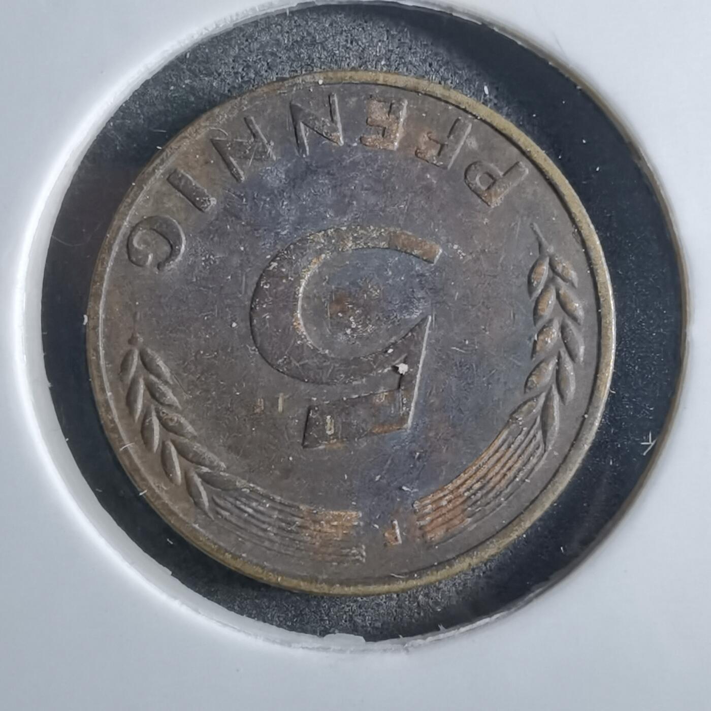 沼泽如烟--第874场 德国1950年5芬尼