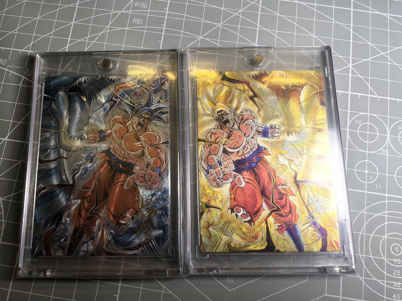 第二十五场拍卖 无佣金 不寄存 不寄存  不寄存 部分卡牌设有底价 拒绝小号抬价 大家放心拍 所有拍品全部有卡膜 自制卡牌 不包厂瑕 放大镜 品控 勿拍 感谢大家支持 留个关注 谢谢 奇点卡牌 限编61和216号 满赠龙拳悟空一对粗闪