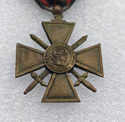 瓶子🏺第212期拍卖会  法国1918年一战胜利纪念铜质奖章