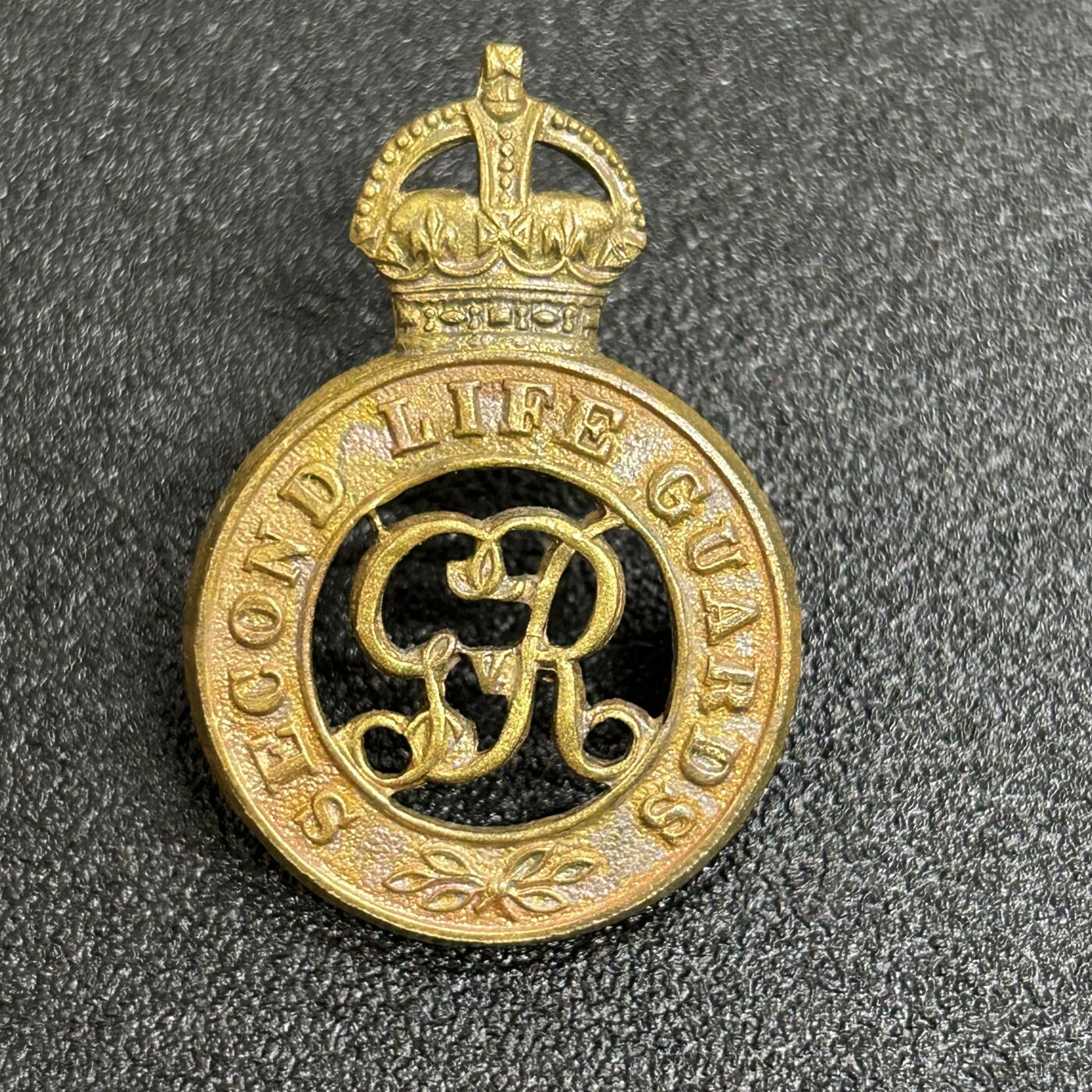 西秦中古拍卖第六十二期 英国二战皇家陆军骑兵卫队帽徽