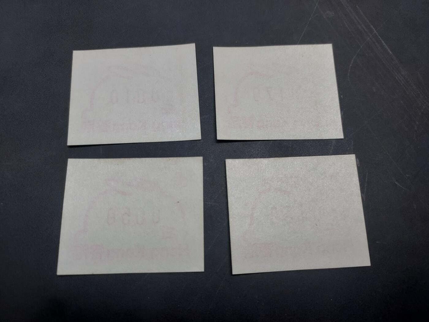 理想集藏/博彦收藏 10月22日邮票专场 香港兔年电子标签 有黄，上品