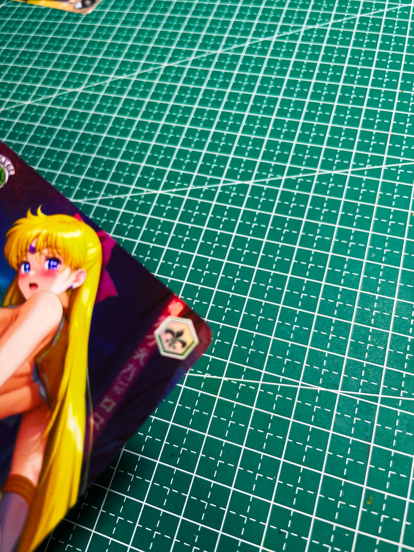 显眼宝34期 佣金1起 10月15日晚22:30截止  嘎嘎鸭卡牌   超级经典绝版卡    美少女战士   战损火野丽   共1张   折彩工艺   小卡尺寸  60*87