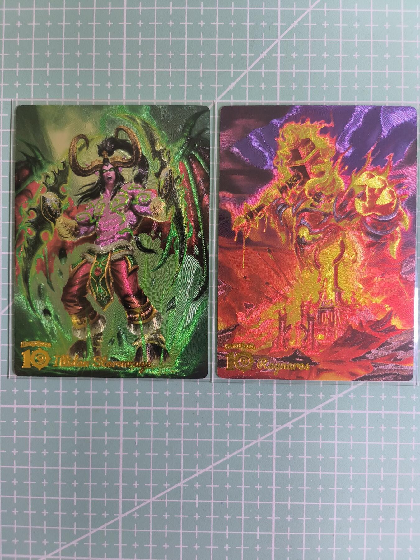C先生卡牌 第14期 《神州百花谱》《Art系列》《人间传》持续收拍品中... 【粗闪】奇点《魔兽世界》伊利丹+拉格纳罗斯