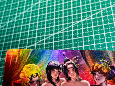 显眼宝34期 佣金1起 10月15日晚22:30截止  - 京剧古风艺术一张 折光彩闪 68*88