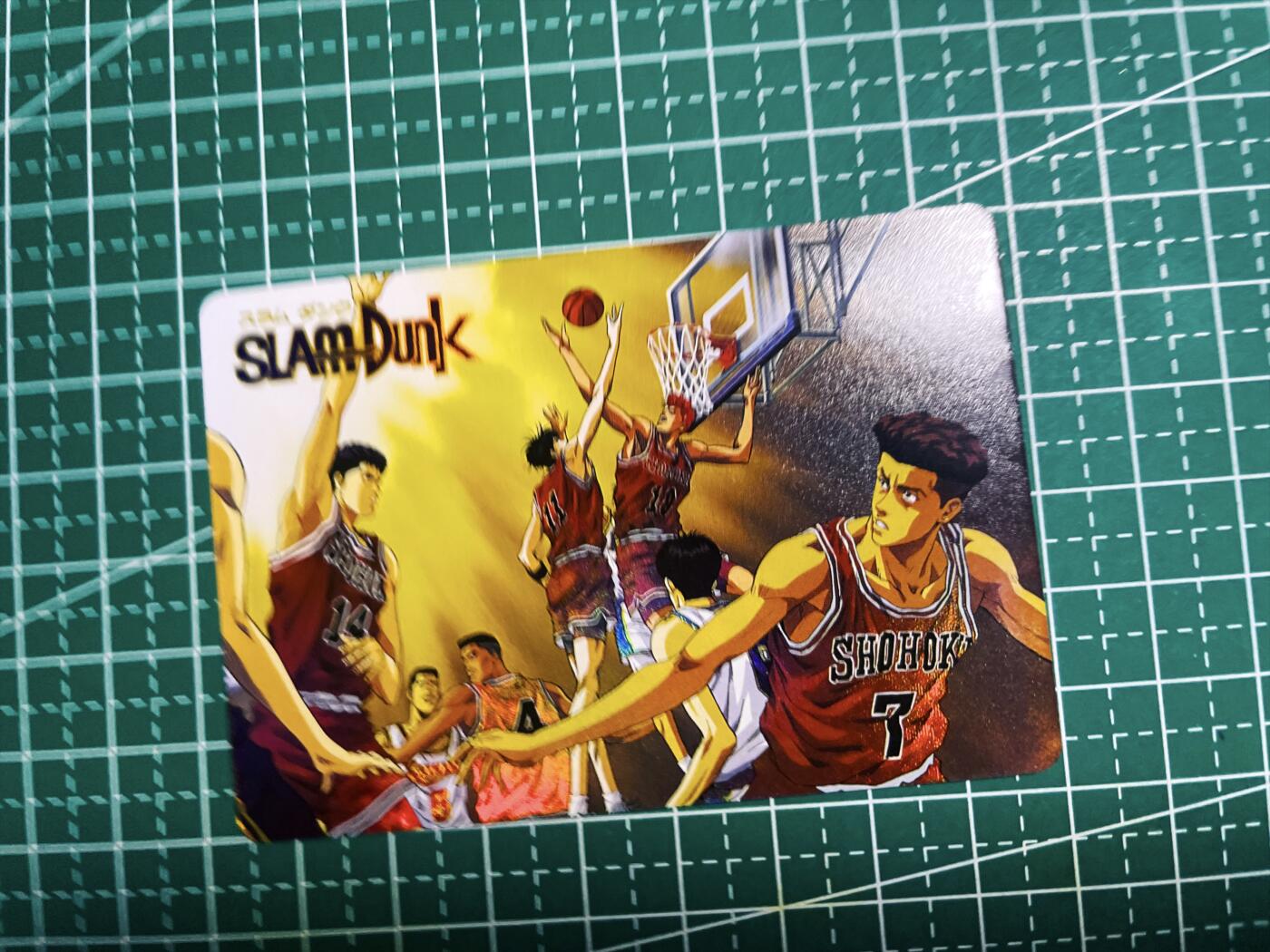 显眼宝34期 佣金1起 10月15日晚22:30截止  灌篮高手一张 小卡尺寸 卡背好看