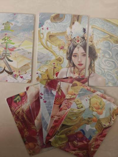 寸草不生拍卖会 第十一期 - 燎原 'ST-Brush s刷子老师绘 9宫拼图 宣华夫人