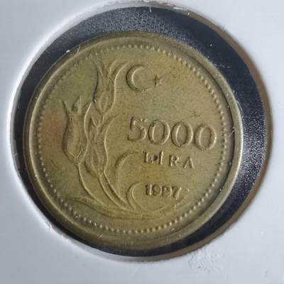 沼泽如烟--第876场 - 土耳其1997年5000里拉