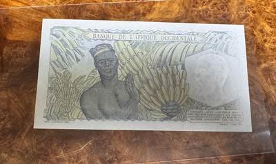 得物收藏 Chase Auction 第34期 - - 外钞、民国钞和人民币混合场！持续更新中！ 法属西非50法郎，品相如图！
