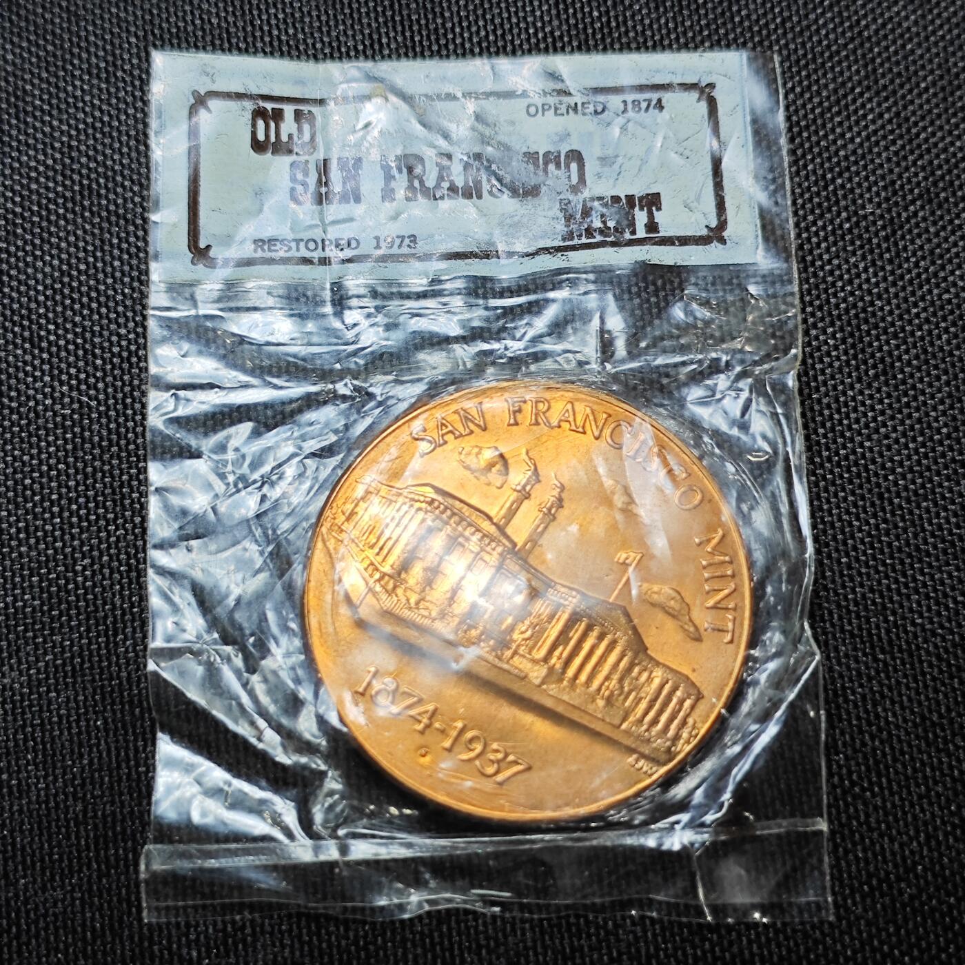 KK钱币收藏小铺  （套币 批量/好品散币 银币）专场  2月预留时间 周末发货  美国官方造币厂纪念铜章 原塑封未拆