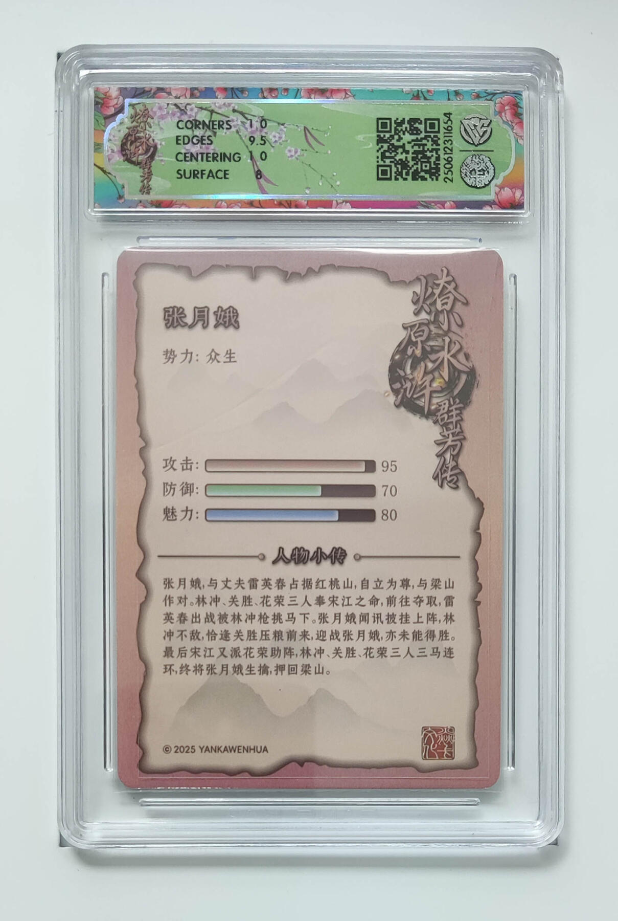 阳大大卡牌拍卖第76期（持续收拍品，周五晚上九点截拍，进群福利早知道） 【折光】焱卡文化 水浒群芳传 下 张月娥 654