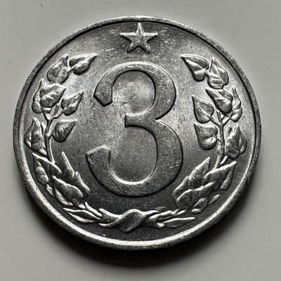 🌹外币初藏🌹🐯2025年第115场  每周二四六晚8️⃣点 接代拍 - 捷克斯洛伐克1963年3赫勒