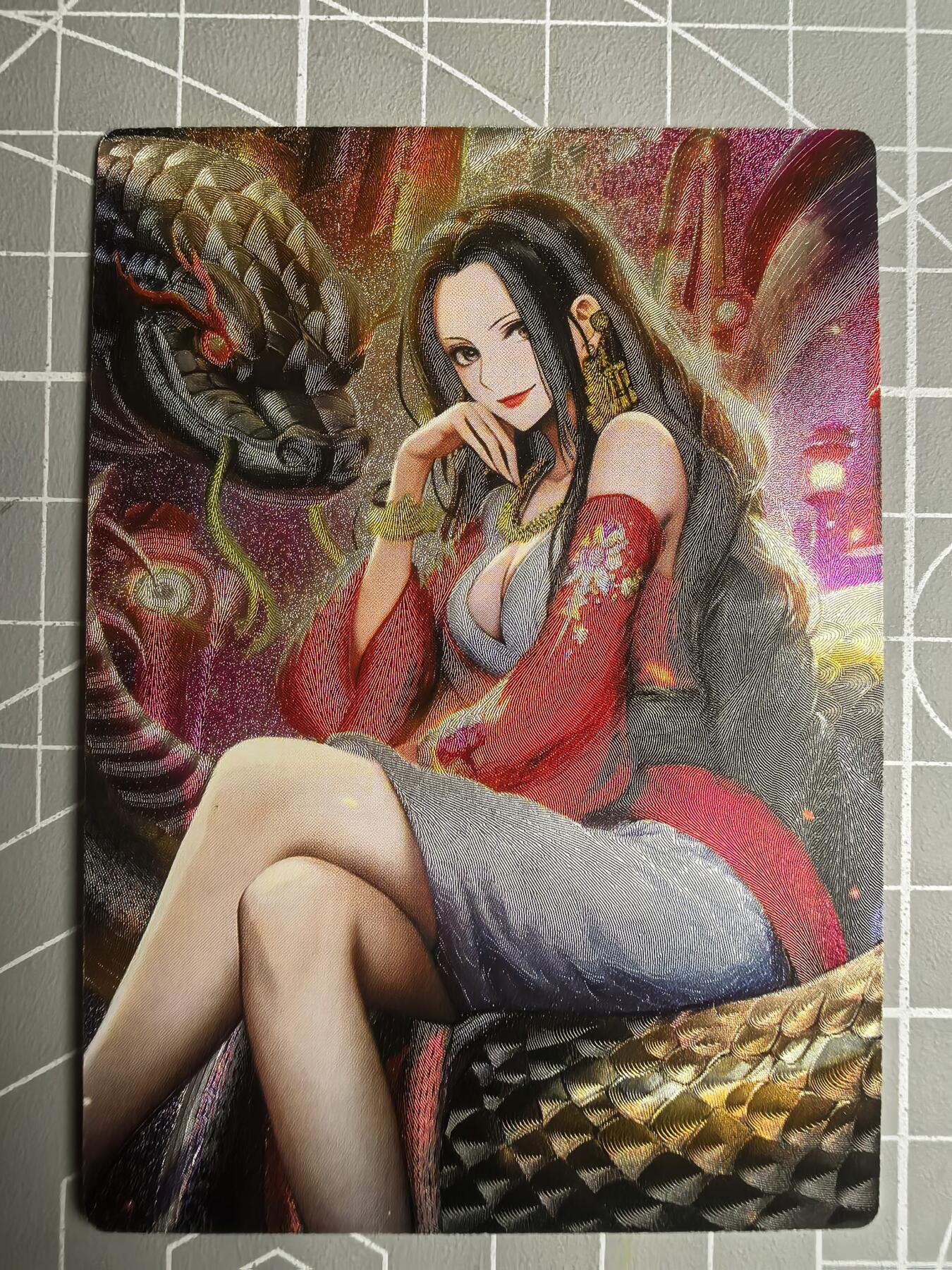 第二十五场拍卖 无佣金 不寄存 不寄存  不寄存 部分卡牌设有底价 拒绝小号抬价 大家放心拍 所有拍品全部有卡膜 自制卡牌 不包厂瑕 放大镜 品控 勿拍 感谢大家支持 留个关注 谢谢 奇点卡牌 海贼 女帝粗闪
