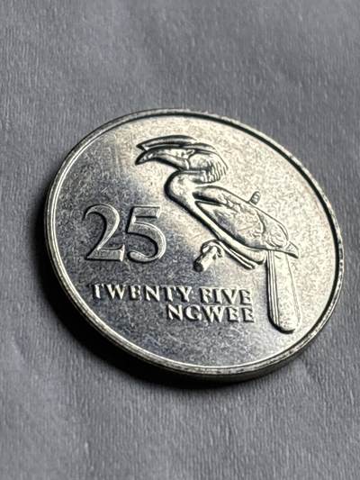 神仙姐姐-中外币专场22 - 原光好品1997 年赞比亚 25 分