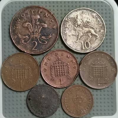 2025年第100场各国散币拍卖（总第100场） - 英国差品7枚