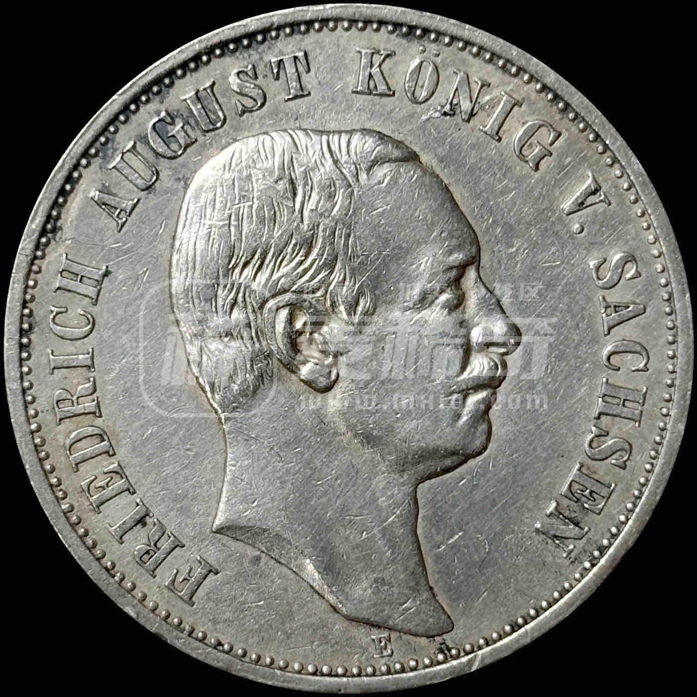 德国萨克森1913年奥古斯特3马克