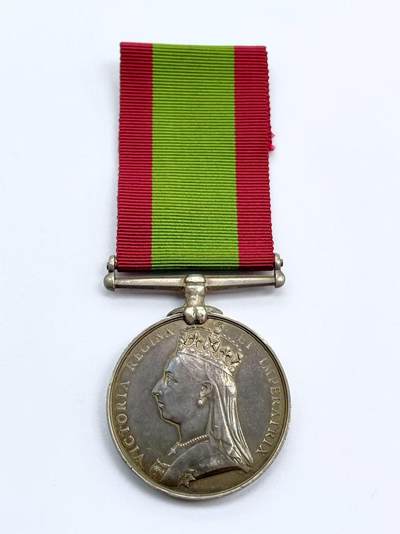 盛世勋华——号角文化勋章邮票专场拍卖第284期 - 英国1878年第二次阿富汗战争奖章 带刻名 银制