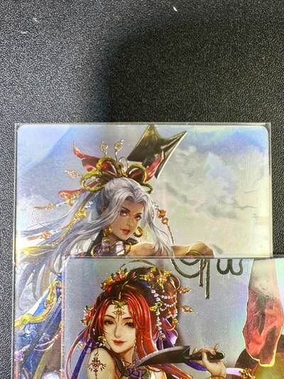 NO.13 好又多金牌大场，每周一站式配齐，方便凑单！（周6晚8点截拍，卖家送拍0抽成！） - 卡玩帕克 异界水浒姬第五弹 曹正、陶宗旺 镭光