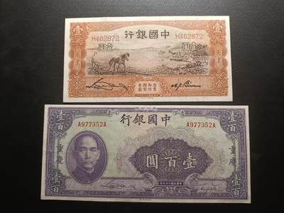 2025十月第二期，总第196期 - 【阙】中国银行纸币批量两张AUNC