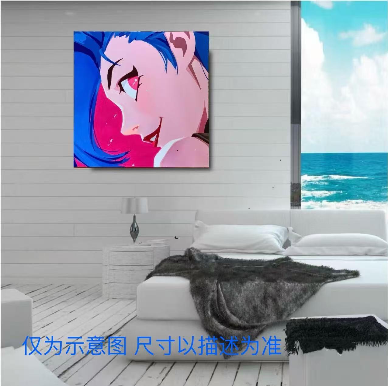 零元拍：金克斯 丙烯原画，尺寸：60X60CM，不是复制画哦