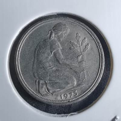 沼泽如烟--第876场 - 德国1973年50芬尼