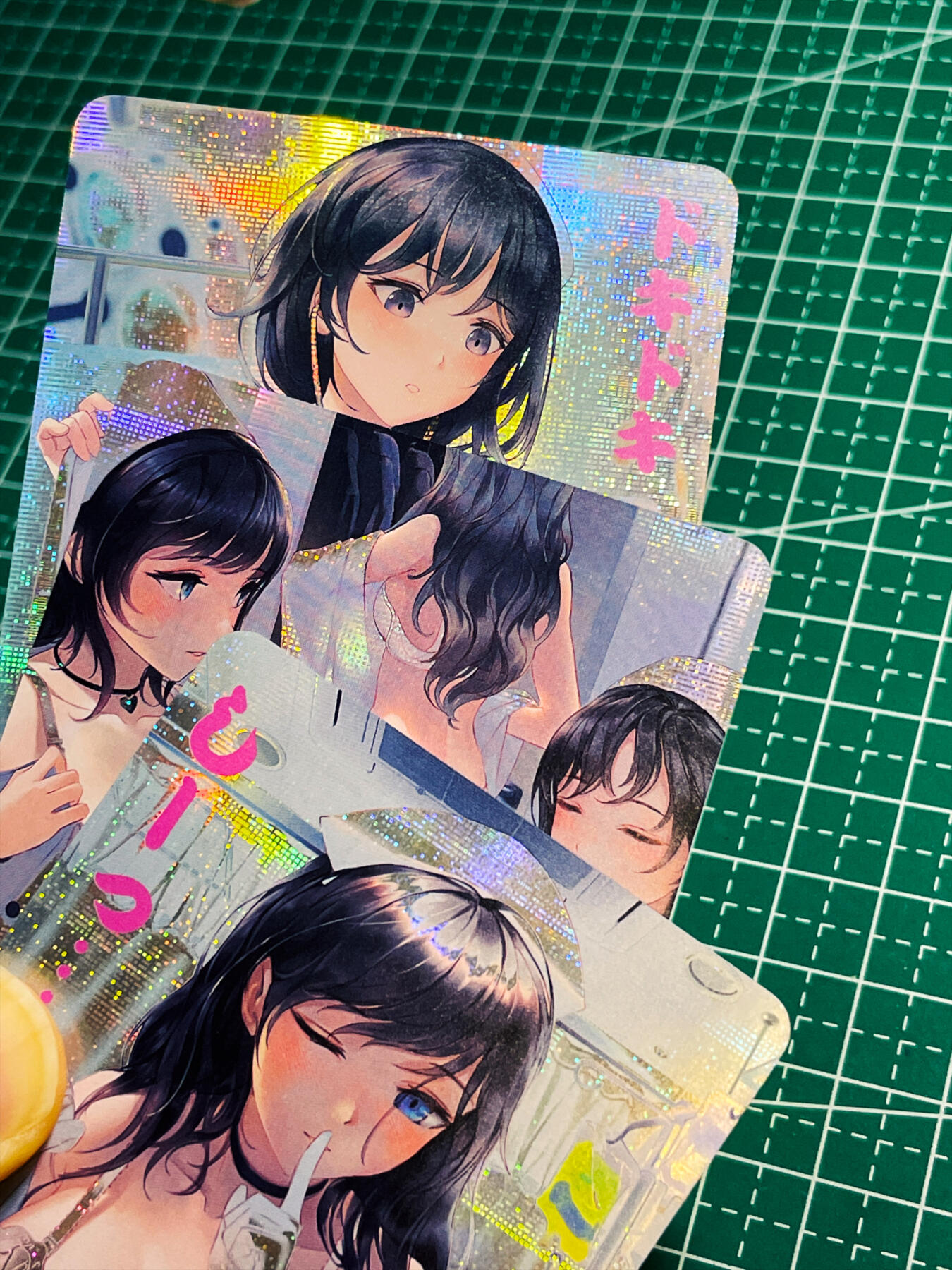 显眼宝34期 佣金1起 10月15日晚22:30截止  疾风卡牌   二次元系列     小护士第一季  共3张   纱布闪工艺   小卡尺寸  60*87