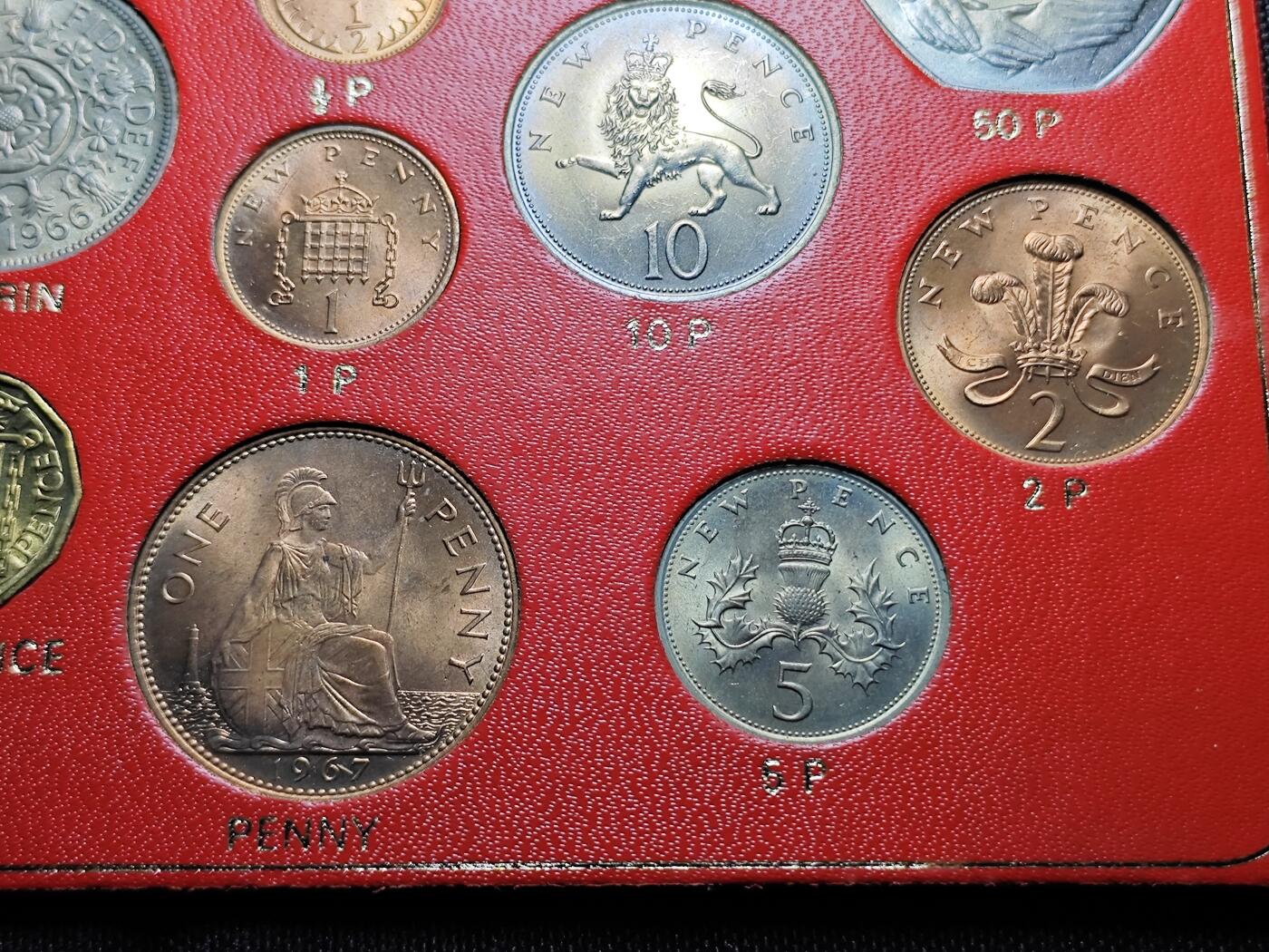 KK钱币收藏小铺  （套币 批量/好品散币 银币）专场  2月预留时间 周末发货  英国大小面值一套 好品