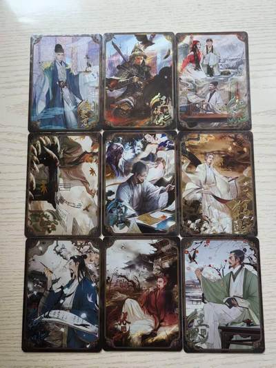 龙虎卡牌第五十九场（无佣金，满120包邮，周六晚上结拍，欢迎送拍） - 普卡18张全 趣卡社 元明清 元朝篇一套