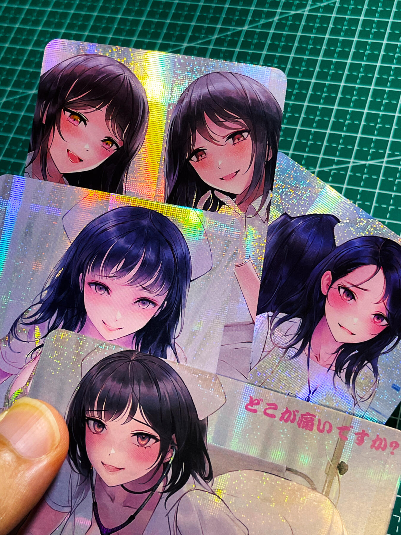 显眼宝34期 佣金1起 10月15日晚22:30截止  疾风卡牌   二次元系列     小护士第三季  共4张   纱布闪工艺   小卡尺寸  60*87