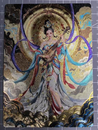 第二十五场拍卖 无佣金 不寄存 不寄存  不寄存 部分卡牌设有底价 拒绝小号抬价 大家放心拍 所有拍品全部有卡膜 自制卡牌 不包厂瑕 放大镜 品控 勿拍 感谢大家支持 留个关注 谢谢 - 奇点卡牌 敦煌飞天粗闪