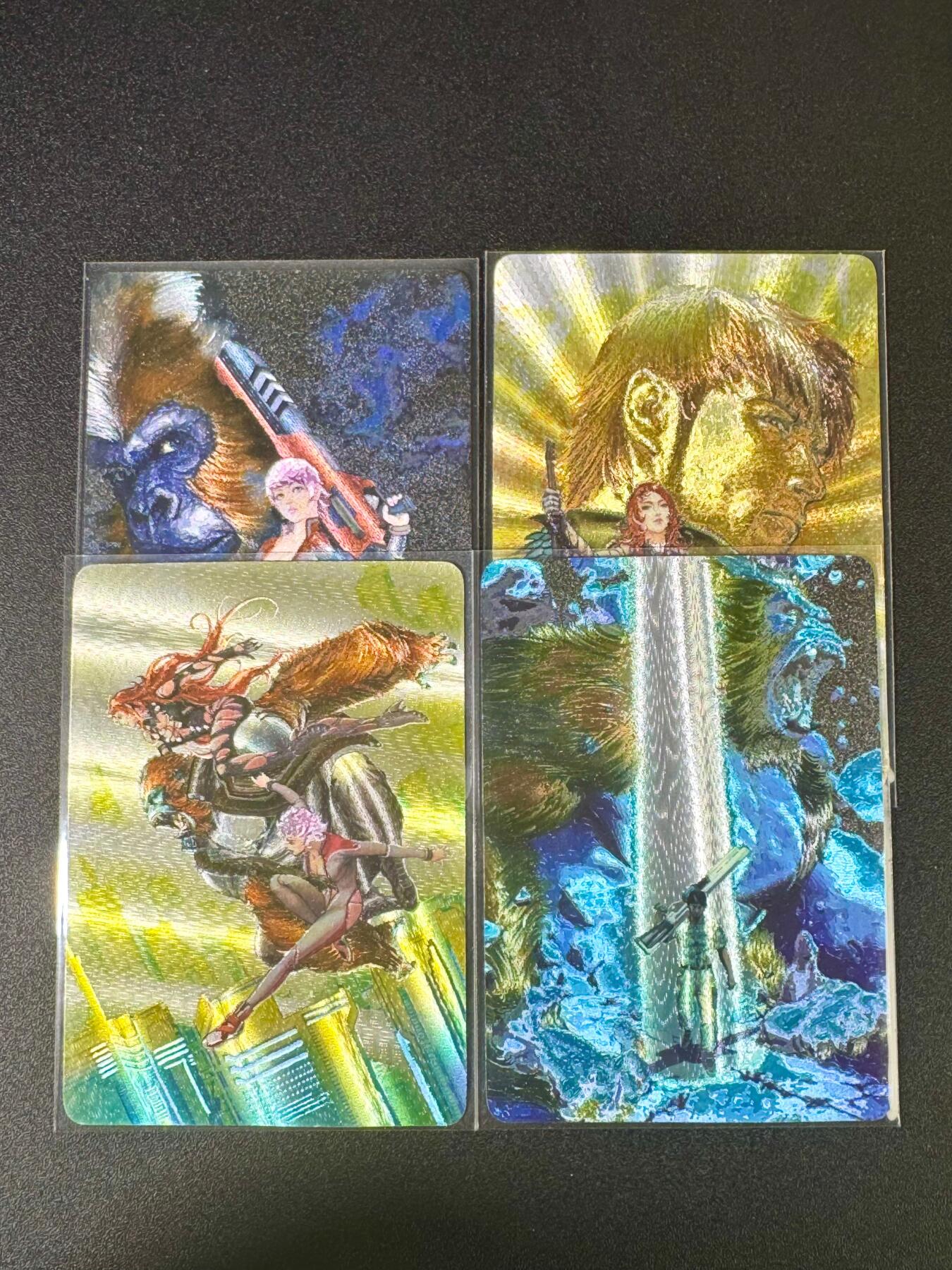 NO.13 好又多金牌大场，每周一站式配齐，方便凑单！（周6晚8点截拍，卖家送拍0抽成！） 百里 港漫水浒特卡 再生猿 粗闪4张一套