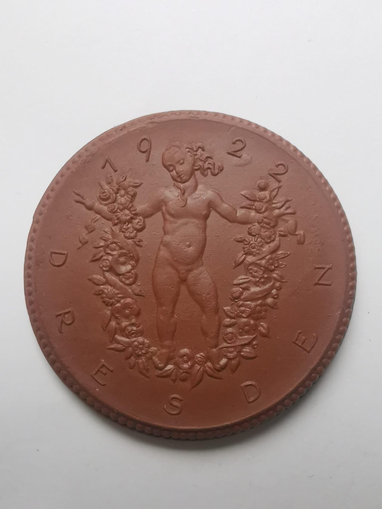巨藏钱币第五期硬币场10月15号8点开拍 德国1922年20马克陶币少见品种大个42mm-美国