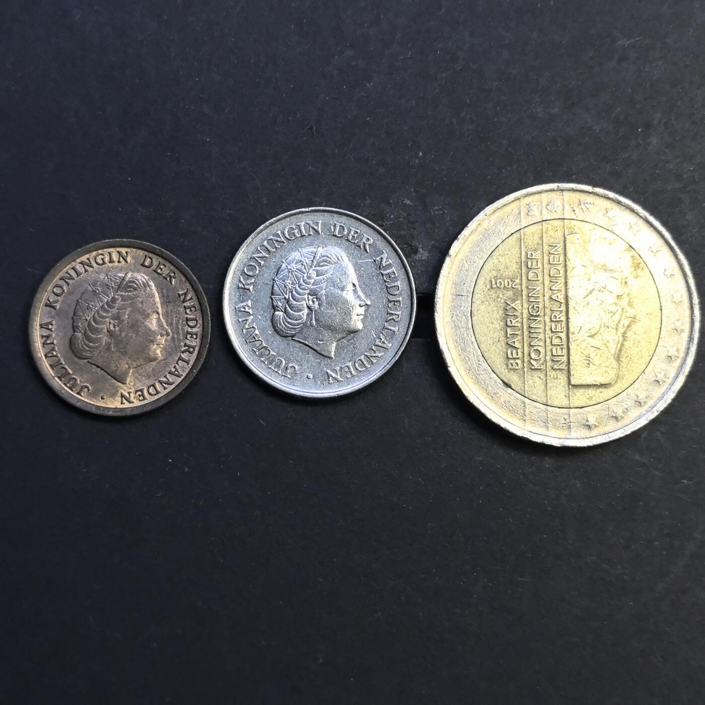 各国硬币第4期 无佣金 荷兰3个不同