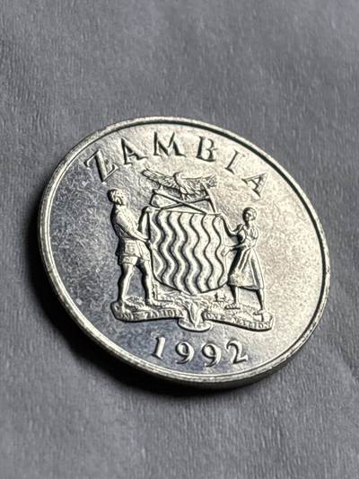 神仙姐姐-中外币专场22 原光好品1997 年赞比亚 25 分