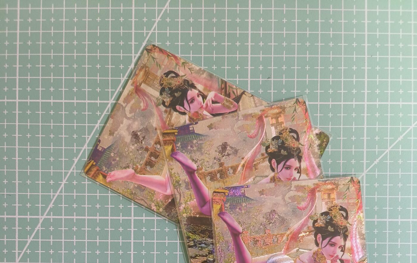 C先生卡牌 第14期 《神州百花谱》《Art系列》《人间传》持续收拍品中... 【浮雕折光】焱卡文化×巴丁《绝色绘卷》西施 三渐变