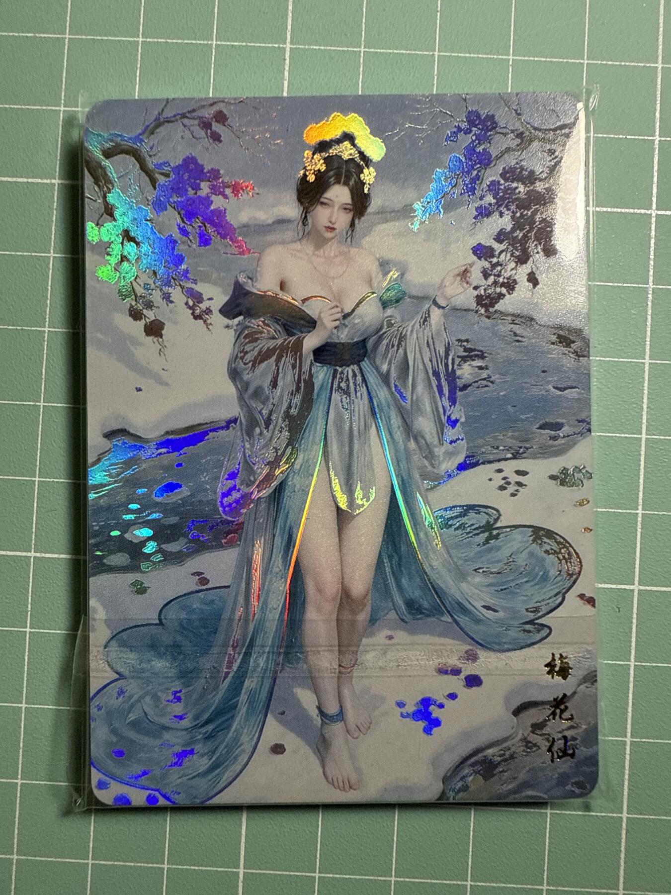 卡牌发烧友第19期，随单带裸卡，进群享包邮（持续收拍品，每周六晚23:50截拍，焱卡文化，范特卡，琳琅卡藏，国潮卡牌专场） 【兑换福袋套卡】山河潮玩 花仙纪 四季归墟 炫彩 一套 9张