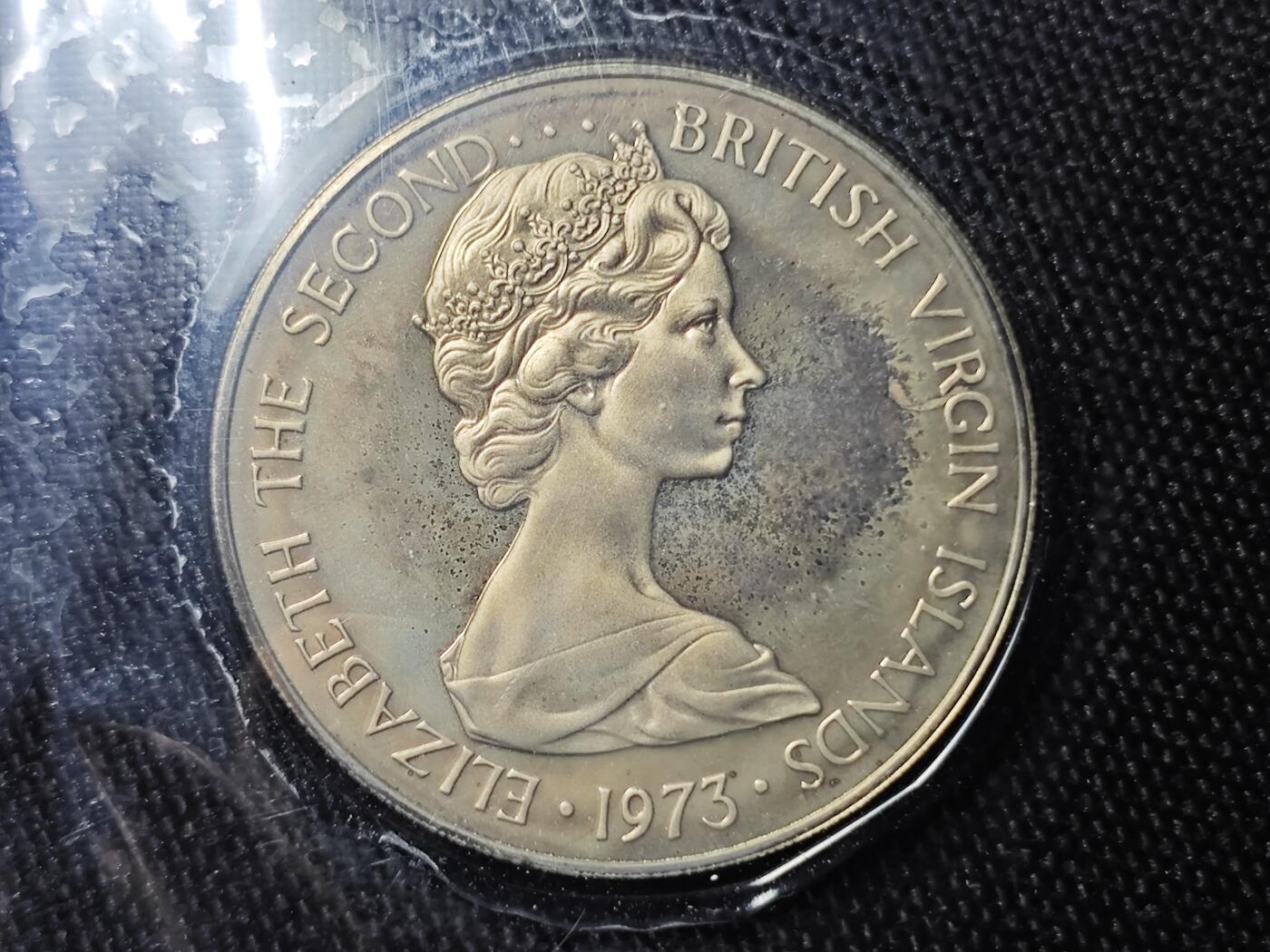 KK钱币收藏小铺  （套币 批量/好品散币 银币）专场  2月预留时间 周末发货  1973维尔京群岛大小面值精制套币