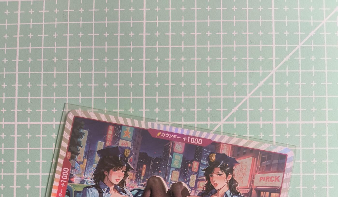 C先生卡牌 第14期 《神州百花谱》《Art系列》《人间传》持续收拍品中... 【彩闪】嘎嘎鸭《保安》艺术卡